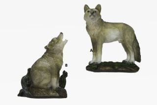 Obrázek z Magnet polyresin - vlk, 7cm, 2dr (12) 